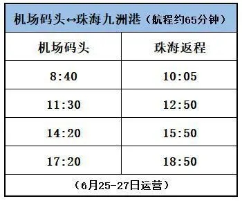 深圳机场码头至广州新航线即将开航！明后两天免费乘坐！