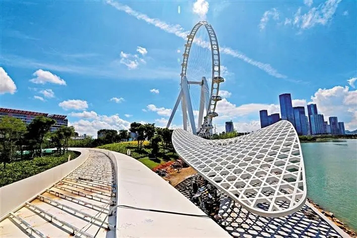 万众瞩目！宝安滨海文化公园盛装开园，128米超级摩天轮惊艳亮相！