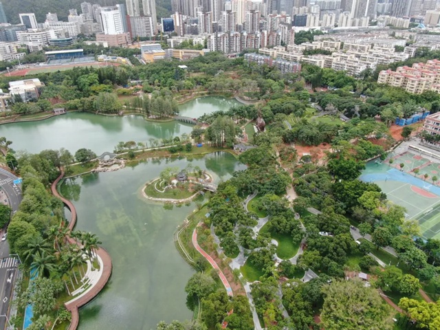 【公园焕新】环湖跑道、创意喷泉、花漾水岸... 载满蛇口人记忆的四海公园计划国庆前建成开放！