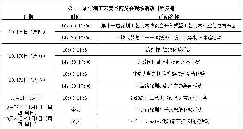 【免费入场】第十一届深圳工艺美术博览会即将开幕