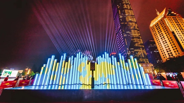 多图美翻！首届深圳国际光影艺术季罗湖片区灯光秀来了！速速来打卡