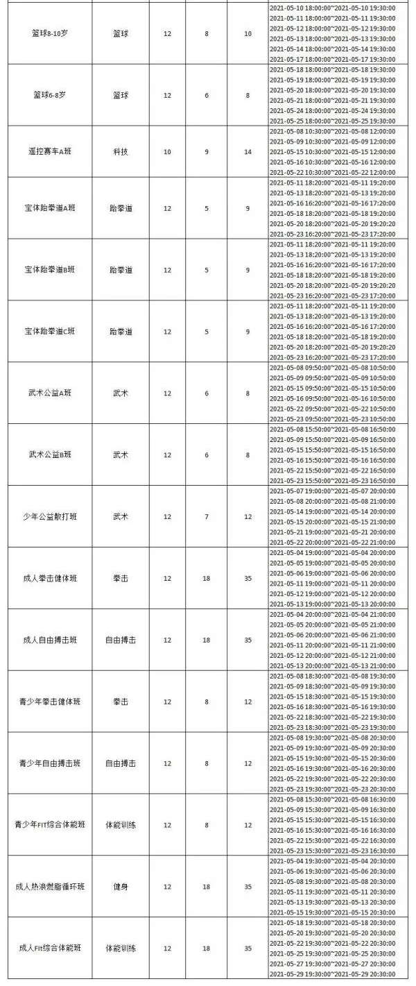 【公益培训】2021年宝体第四期公益培训课程开放报名啦！