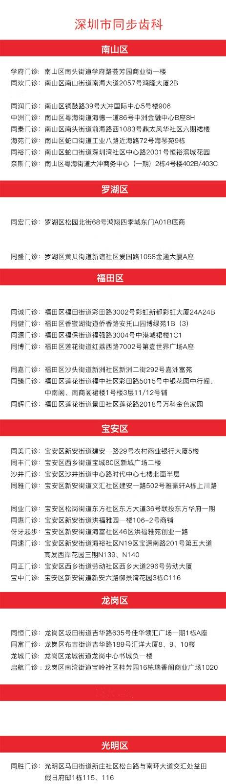【深圳·洁牙】29.9元抢420元『同步齿科』洁牙套餐！32店通用，无隐形消费！