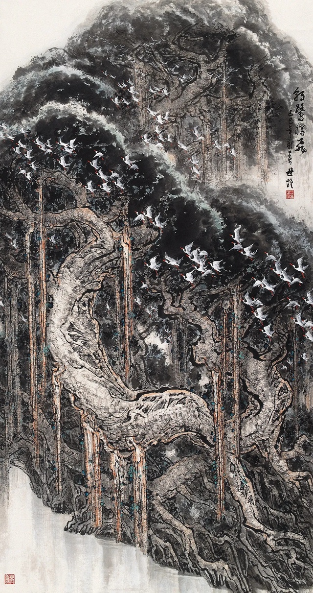 【关山月美术馆】“岁月雄风：梁世雄中国画艺术展”