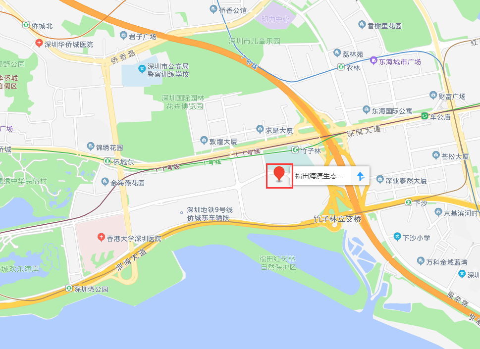 福田区海滨生态体育公园开园了~~