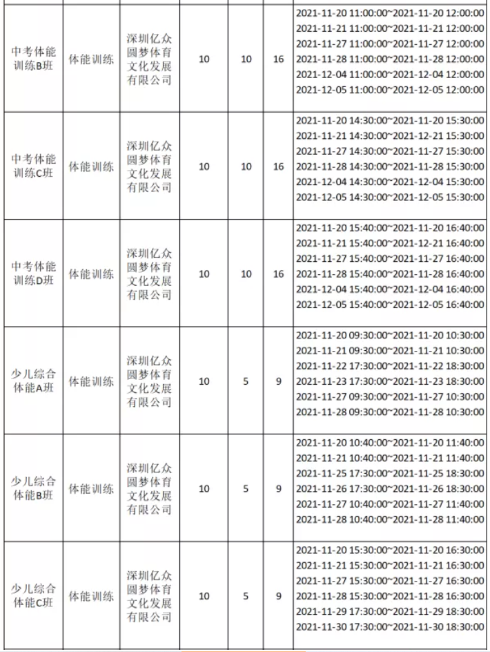 【免费报名】2021年11月-12月宝体公益培训课程即将开放报名