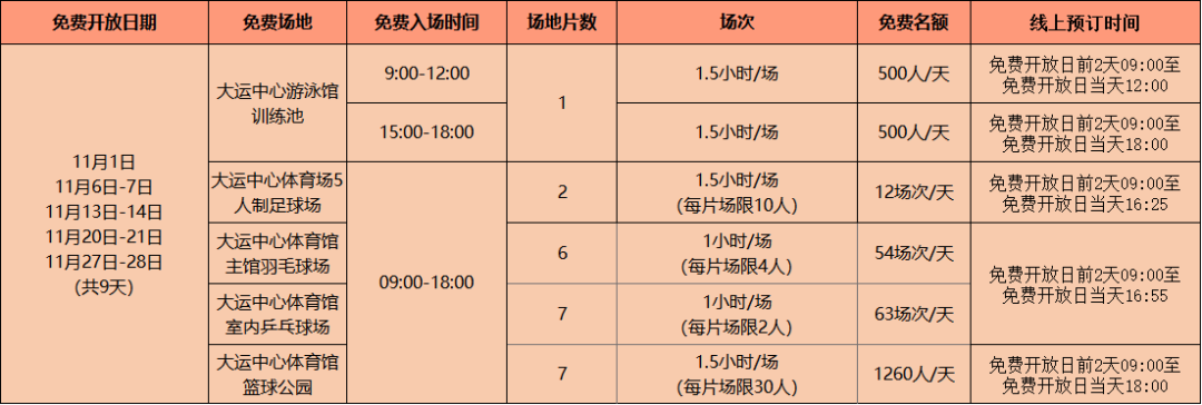 深圳大运中心全民健身月来啦！