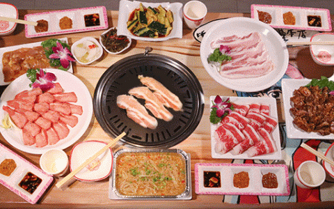 【宝安·美食】美团5星好评，99元抢购价值308元祝青春木屋烤肉3-4人烤肉套餐！