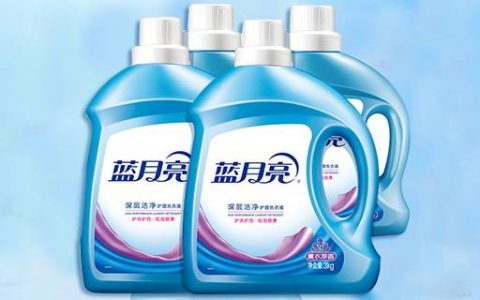 【蓝月亮洗衣液】129元=4瓶/24斤深沉洁净薰衣草香洗衣液，全国包邮，买了两年不用愁！