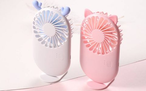 【全国包邮】口袋小风扇19.8元/2台！静音便携，带来清爽夏日！