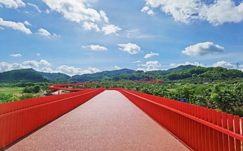 “红桥”闪亮登场！光明再添网红打卡地！