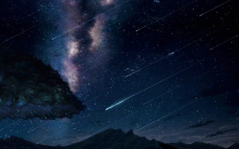 明后两天，陪你去看流星雨！