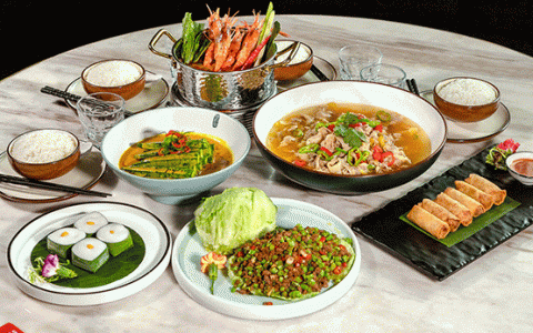 【南山海岸城·美食】地道东南亚菜！168元抢435元『VITA 味塔东南亚菜·现场音乐』3-4人套餐！一口穿越到东南亚~