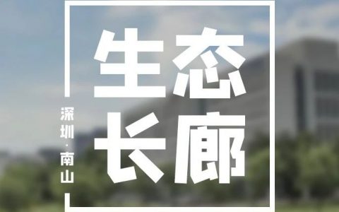 大沙河生态长廊南科大段已正式开放，周末走起~