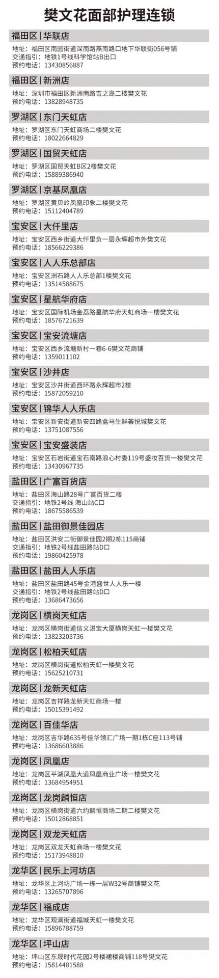 【深圳25店通用·休闲】29.9元抢274元樊文花面部护理连锁『樊文花变美三重奏』；全国连锁品牌，34年始终专注面部护理！