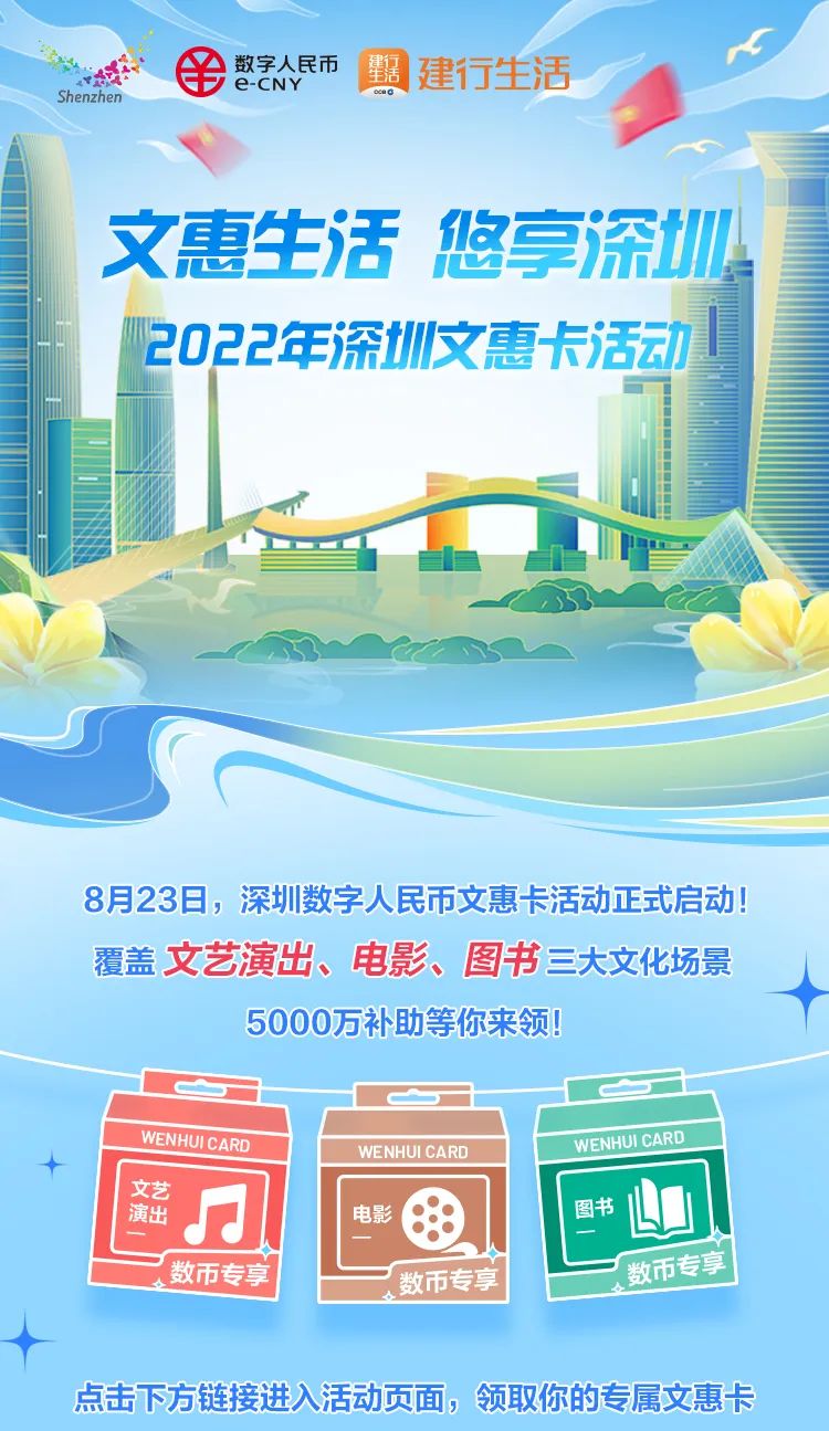 深圳文惠卡活动正式启动，最高补助500元！