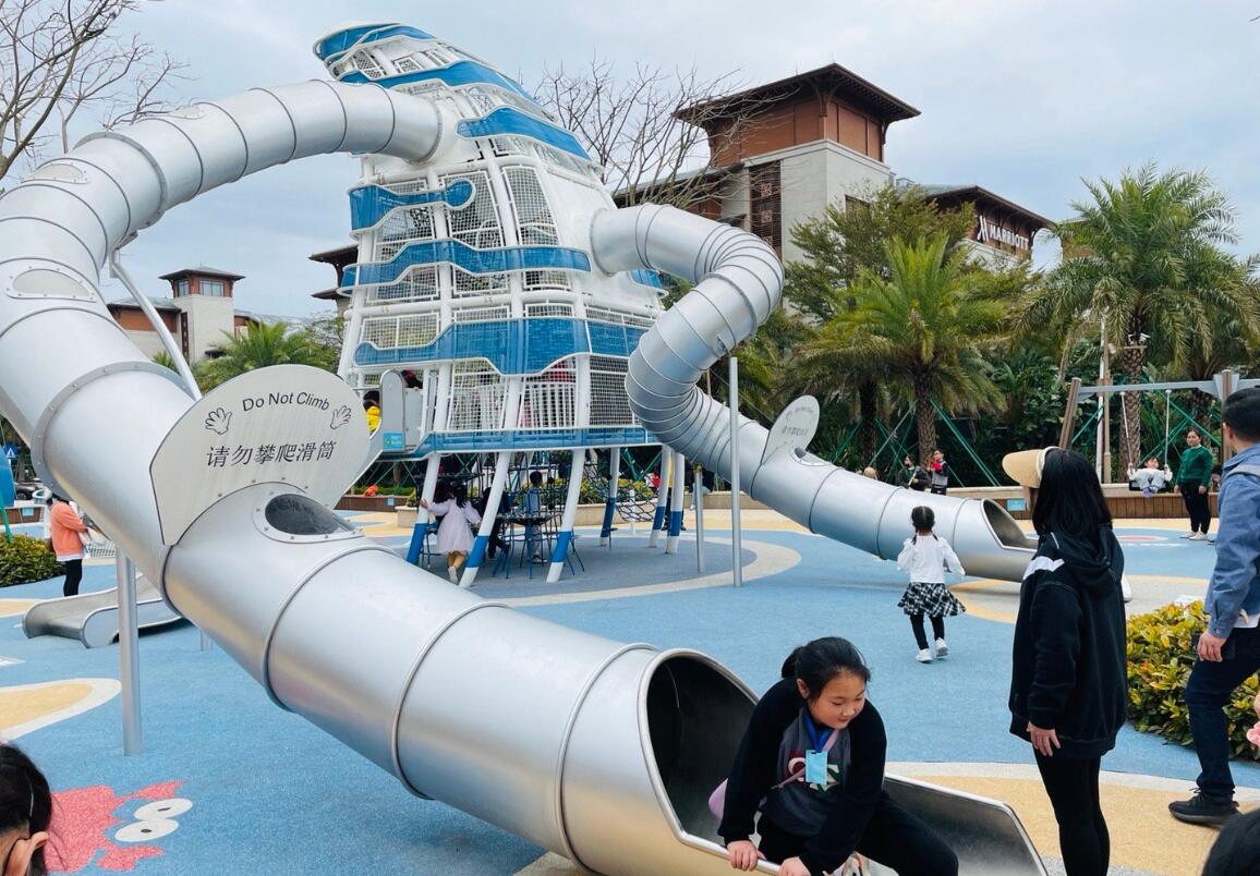 鹏飞公园，深圳海边新开的宝藏儿童乐园，今年会火爆！