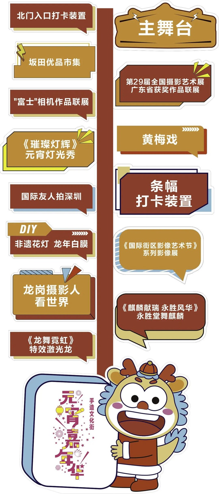 这个周末，来龙岗坂田手造文化街闹元宵！