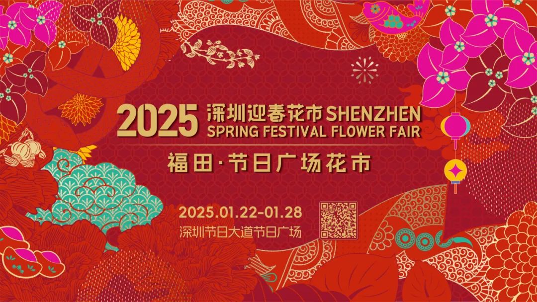 2025深圳迎春花市，来了！