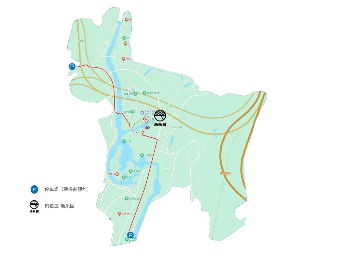 “五一”试营业！东湖公园钓鱼区焕新来袭