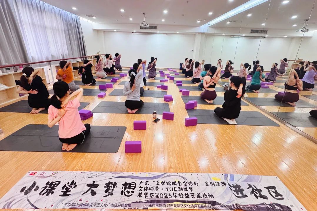 025年龙华区公益艺术培训第四期（秋季班）已开启报名！"